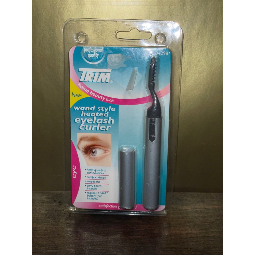 Trim Wand Style Heated‎ Eyelash Curler New Home Beauty Tools Silver